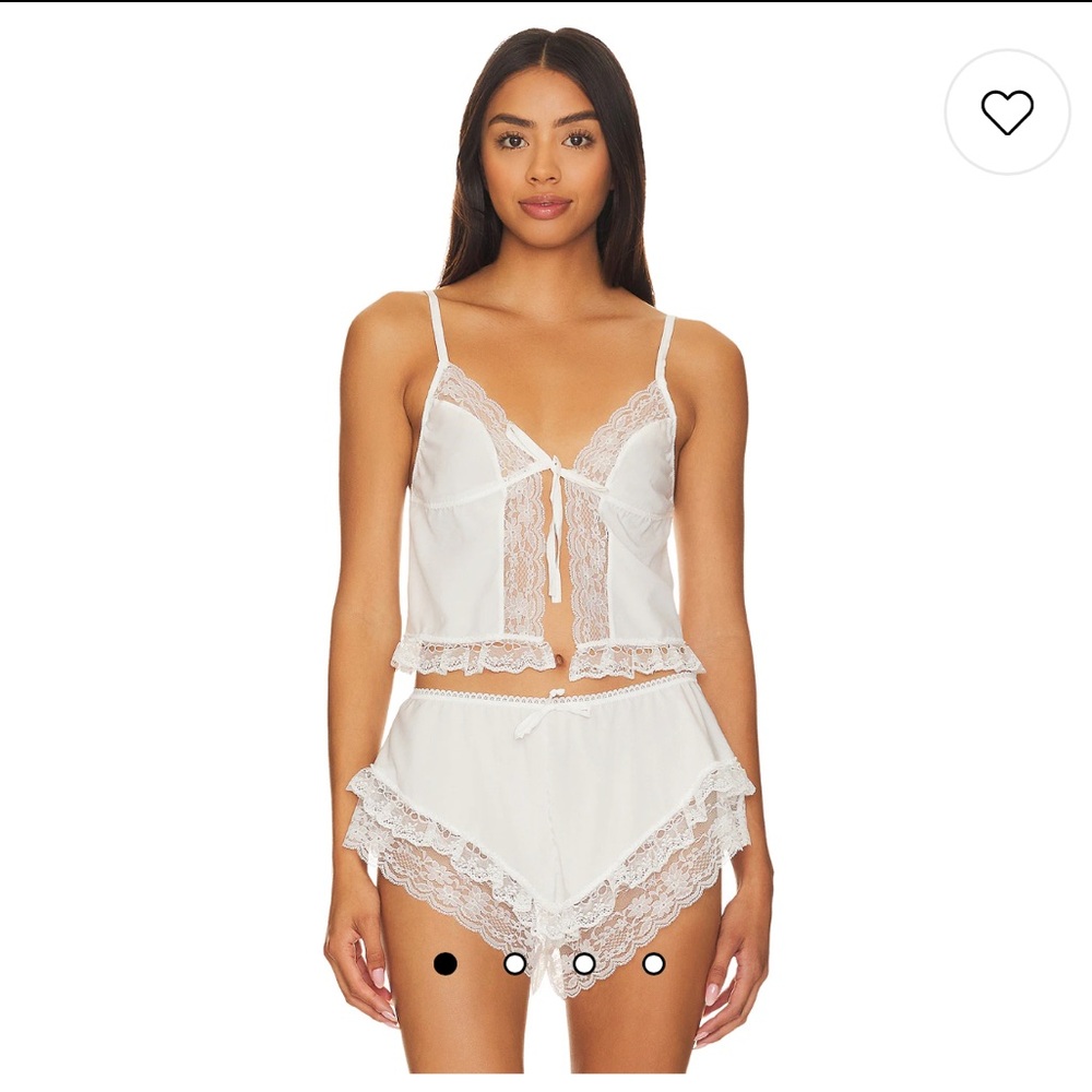 Kat the label Harriet camisole in white